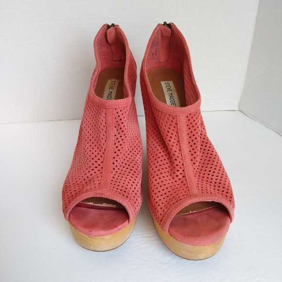 Steve Madden coral platforms sandals size 10 - Picture 6 of 13